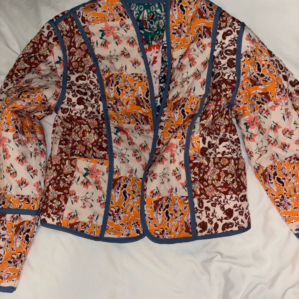 Reversible Floral Patchwork Jacket - image 2